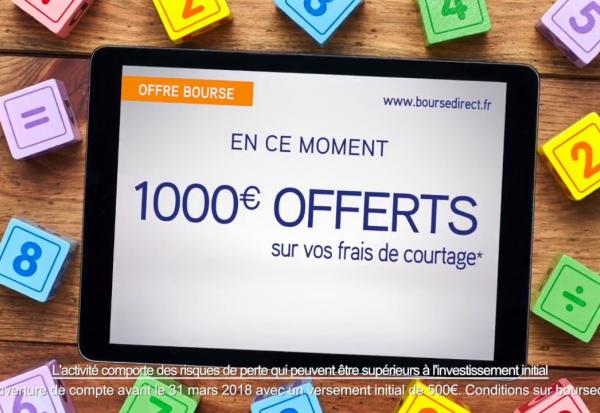 BourseDirect Spot Actu 12sec OffreMars