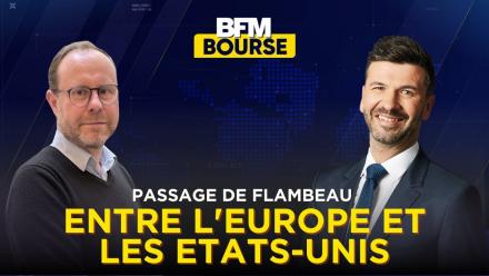 Passage de flambeauentre l'Europe et les Etats-Unis
