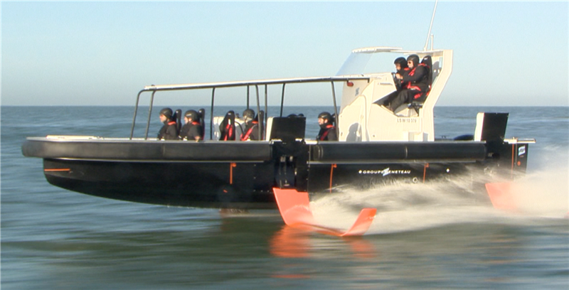 Beneteau : coup de mer