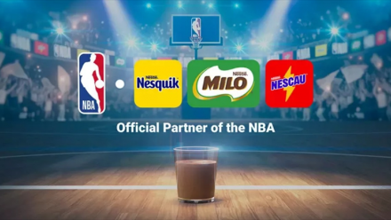 Nestlé conclut un partenariat international de marketing avec la NBA