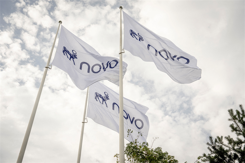 Novo Nordisk retombe en bourse