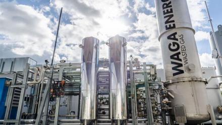Waga Energy et Casella Waste Systems démarrent leur 3e unité à McKean