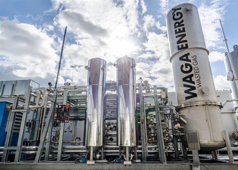 Waga Energy : inauguration de l'unité de production de biométhane d'Elmira