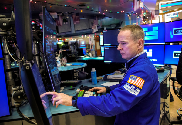 Wall Street dans le vert, malgré les chiffres déprimés de l'emploi