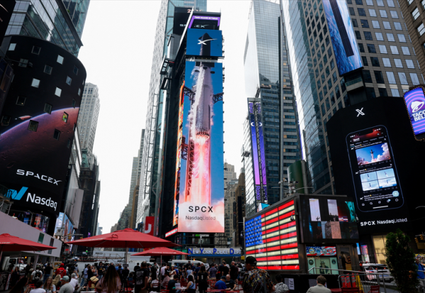 Wall Street : SpaceX, nouvelle star du Nasdaq