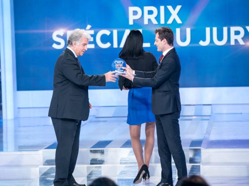 Yves Perrier, Directeur général AMUNDI, reçoit le  Prix Prix spécial